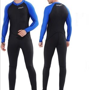 COPOZZ Diving Skin Wetsuit Rash Guard Full Body UV Protection Snorkeling Surfing